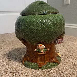 Vintage Keebler Tree Cookie Jar